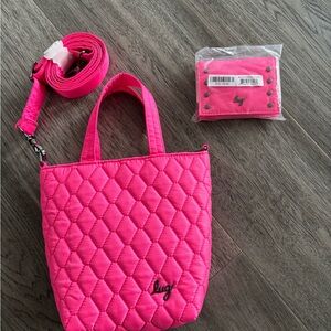 Lug-Tip Toe and matching Walkover RFID wallet- Magenta
